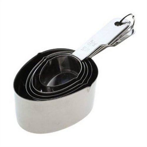 Tablecraft 724B 1/3 Cup Stainless Steel Measuring Cup