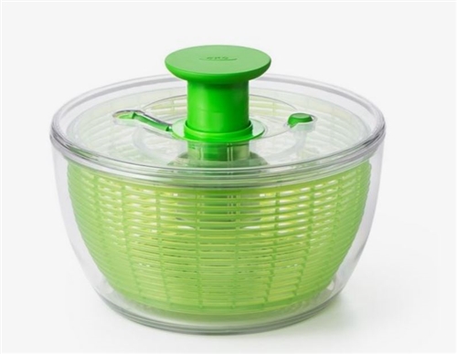 Salad spinner rotor 2.0, Bowl: stainless steel