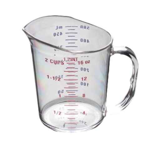 OXO 1050030 Good Grips 1 Qt. Clear Plastic Measuring Cup
