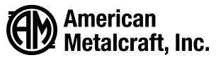 American Metalcraft Mini Waste Bin 4.5" x 6-5/8"H Rnd - TMI1