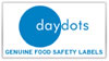 Trilingual 1" Daydots Label Roll - Wednesday, 7703-WED by Daydots.